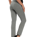 Melange_Gray_Maternity_Work_Pants_back_View