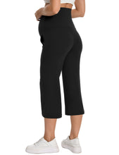Load image into Gallery viewer, Black Maternity Pants - Back