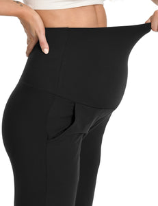 Black Maternity Pants - Detail 1