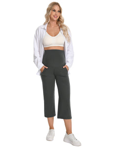 Dark Gray Maternity Pants - Comfort Fit