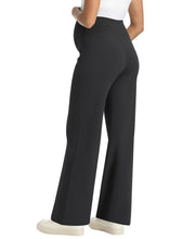 Load image into Gallery viewer, Black Maternity Pants - Back