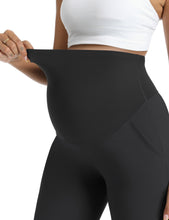 Load image into Gallery viewer, Black Maternity Pants - Detail 1