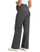 Load image into Gallery viewer, Dark Gray Maternity Pants - Back