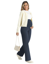 Load image into Gallery viewer, Navy Maternity Pants - Comfort Fit