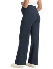 Load image into Gallery viewer, Navy Maternity Pants - Back
