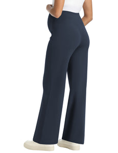 Navy Maternity Pants - Back