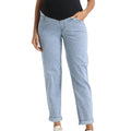Light_blue_Loose_Fit_Boyfriend_Maternity_Jeans_Front_View