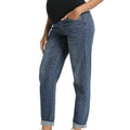 Vintage_Blue_Comfort_Fit_Maternity_Jeans_Side_View