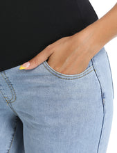 Load image into Gallery viewer, Light blue Maternity Pants - Detail 2