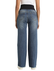 Vintage Blue Maternity Pants - Back 2