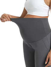 Load image into Gallery viewer, Dark Gray Maternity Pants - Detail 1