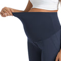 Navy_Maternity_Pants_lounge_wear_high_waist