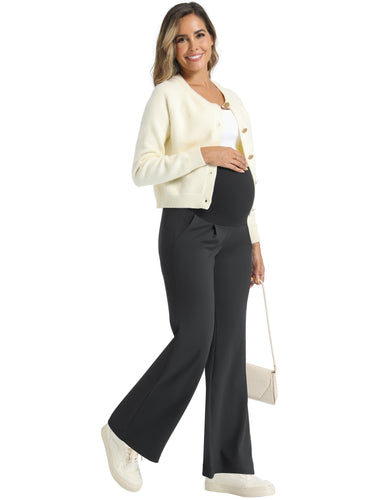 Black_Maternity_Pants_for_work_Comfort_Fit