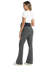 Load image into Gallery viewer, Gray Maternity Pants - Back
