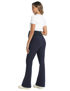 Navy Maternity Pants - Back