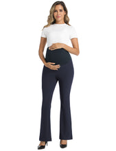 Load image into Gallery viewer, Navy Maternity Pants - Comfort Fit