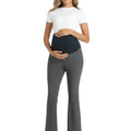 Gray_Maternity_Work_Pants_with_Pockets_Comfort_Fit