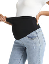 Load image into Gallery viewer, Light blue Maternity Pants - Detail 1