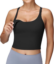 Load image into Gallery viewer, Breastfeeding Nursing Tank Tops  with Built in Bra