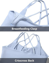 Load image into Gallery viewer, Breastfeeding Nursing Tank Tops  with Built in Bra