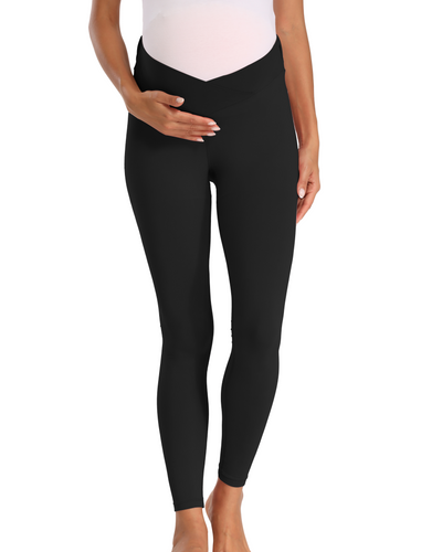 Foucome Under The Belly Maternity Leggings