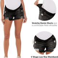 Washed_Black_V_Shape_Low_Rise_Waistband_ripped_denim_short