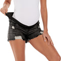 Washed_Black_V_Shape_Low_Rise_Waistband_ripped_denim_short