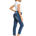 Dark_Blue_Maternity_Jeans_Pant_comfort_fit_back