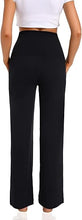Load image into Gallery viewer, Wide Leg Pockets Cozy Maternity Pants