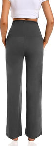 Wide Leg Pockets Cozy Maternity Pants