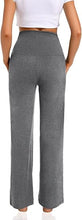 Load image into Gallery viewer, Wide Leg Pockets Cozy Maternity Pants