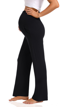 Comfort Fit Belly Cozy Wide Leg Lounge Pant