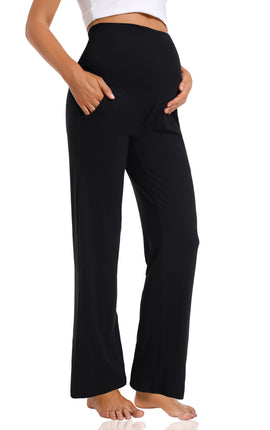 Comfort Fit Belly Cozy Wide Leg Lounge Pant