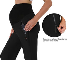 Load image into Gallery viewer, Quick Dry Zipper Pockets Scrub Maternity Joggers Pants
