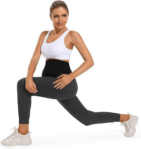 Quick Dry Zipper Pockets Scrub Maternity Joggers Pants