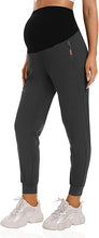 Load image into Gallery viewer, Quick Dry Zipper Pockets Scrub Maternity Joggers Pants