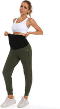 Load image into Gallery viewer, Quick Dry Zipper Pockets Scrub Maternity Joggers Pants