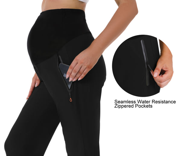 Black_Maternity_Joggers_Zipper_Pockets