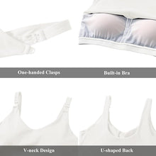 Load image into Gallery viewer, Breastfeeding | Maternity  Nursing Tank Tops with Built in Bra