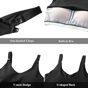 Breastfeeding | Maternity  Nursing Tank Tops with Built in Bra