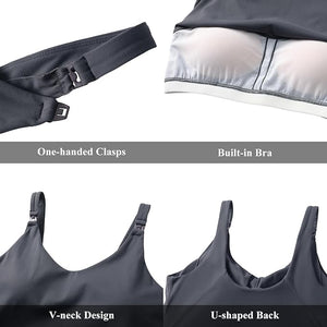 Breastfeeding | Maternity  Nursing Tank Tops with Built in Bra