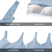 Load image into Gallery viewer, Breastfeeding | Maternity  Nursing Tank Tops with Built in Bra