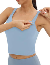 Load image into Gallery viewer, Breastfeeding | Maternity  Nursing Tank Tops with Built in Bra