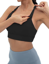 Load image into Gallery viewer, Breastfeeding Maternity Racerback Sports Nursing Bras