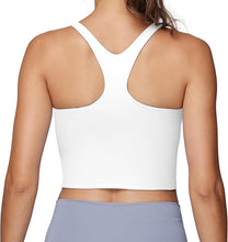 Load image into Gallery viewer, Breastfeeding Maternity Y-Back Racerback Sports Nursing Tank Tops With Bras