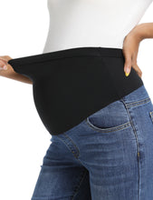 Load image into Gallery viewer, Dark blue Maternity Pants -  Detail 1