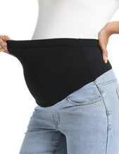 Load image into Gallery viewer, Light blue Maternity Pants -  Detail 2