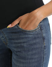 Load image into Gallery viewer, Vintage Blue blue Maternity Pants -  Detail 2